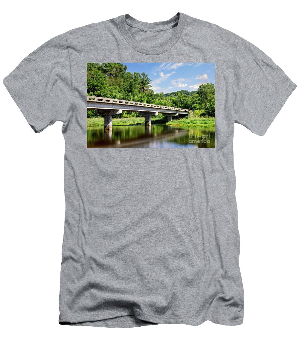 Bridge Over South Holston River Shelia Hunt T-Shirt