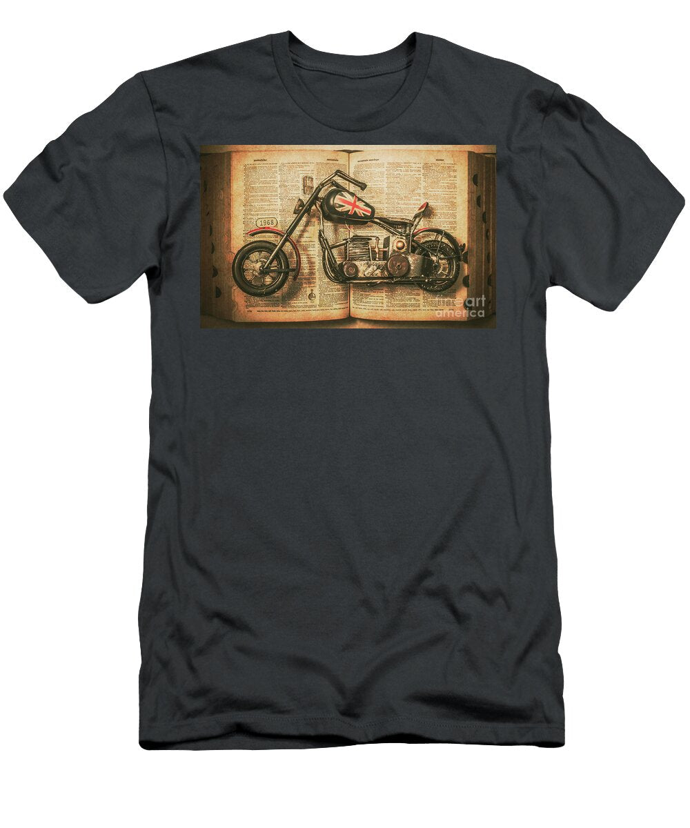 Britain Biking Defined Jorgo Photography Wall Art Gallery T-Shirt
