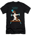 Brittany Dog Love Funny Cute Pet Gym Working Out Studi Alex T-Shirt