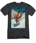 Bronco Buster By Newell Convers Wyeth Orca Art Gallery T-Shirt