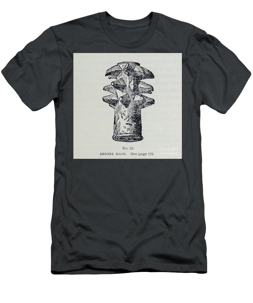Bronze Mace L2 Historic Illustrations T-Shirt