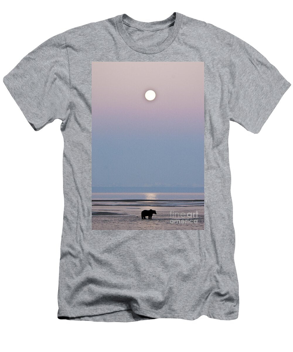 Brown Bear Fishing William H Mullins T-Shirt