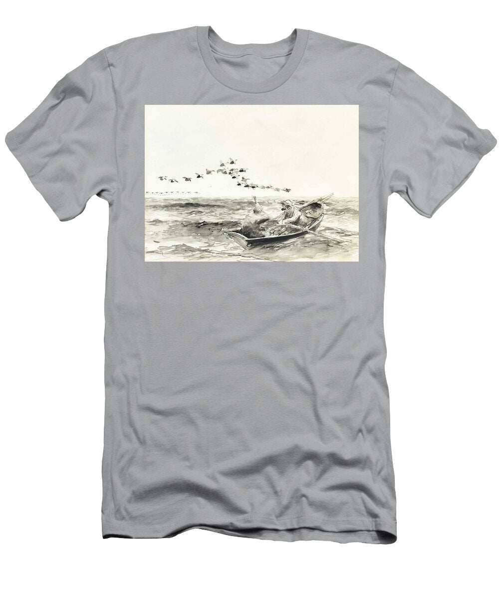 Bruno Liljefors 1860 1939 Waterfowl Hunting Celestial Images T-Shirt