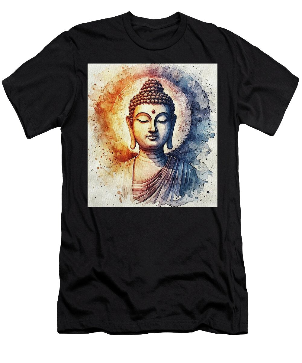 Buddha in Tranquil Meditation Pierre Blanchard T-Shirt