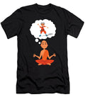 Buddha Meditation Thinking About Roller Skates Zen Gift Thomas Larch T-Shirt