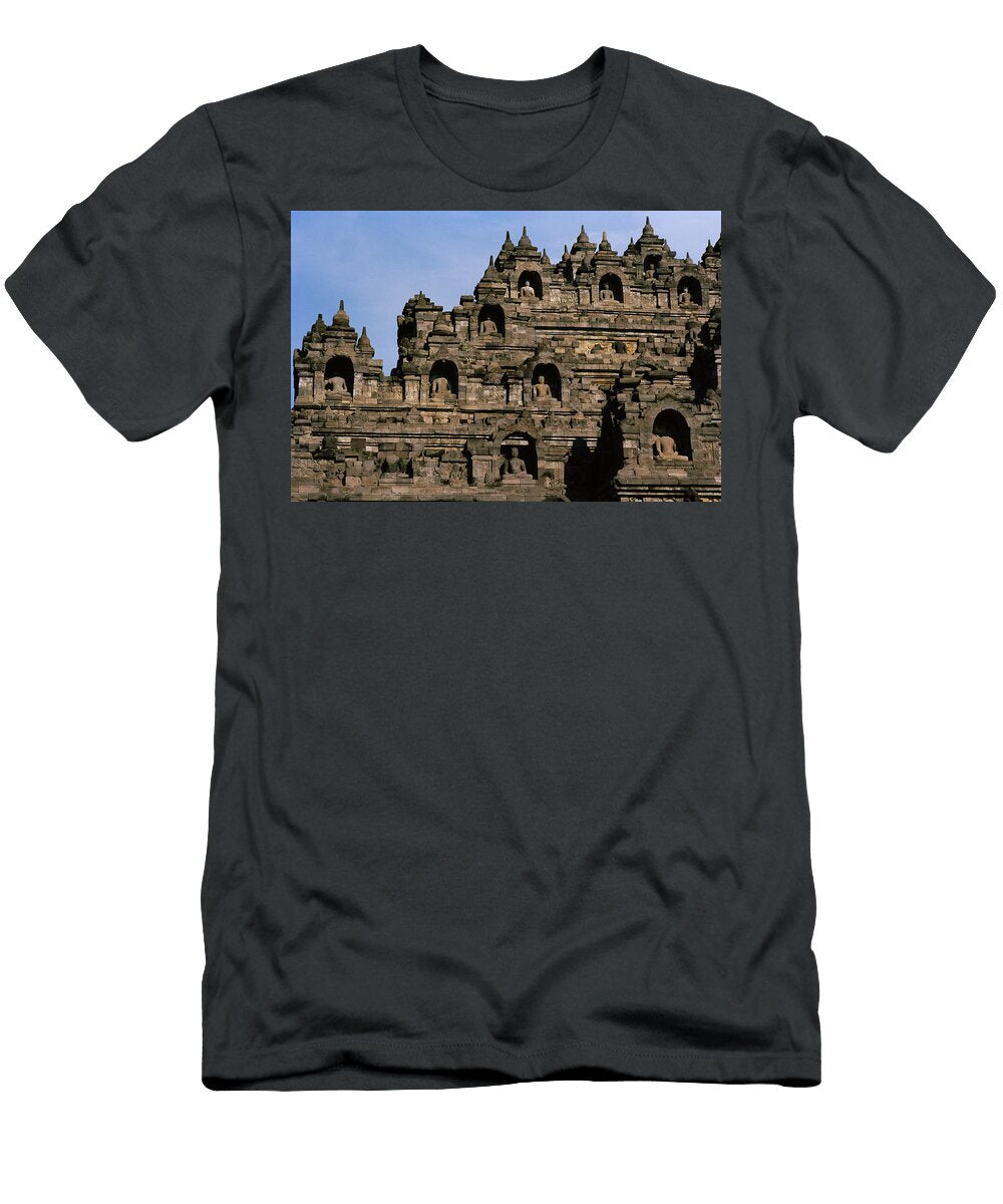 Buddhas of Borobudur Shaun Higson T-Shirt