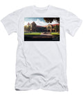 Building and Gardens of a Traditional University Campus with Tra Joaquin Corbalan T-Shirt