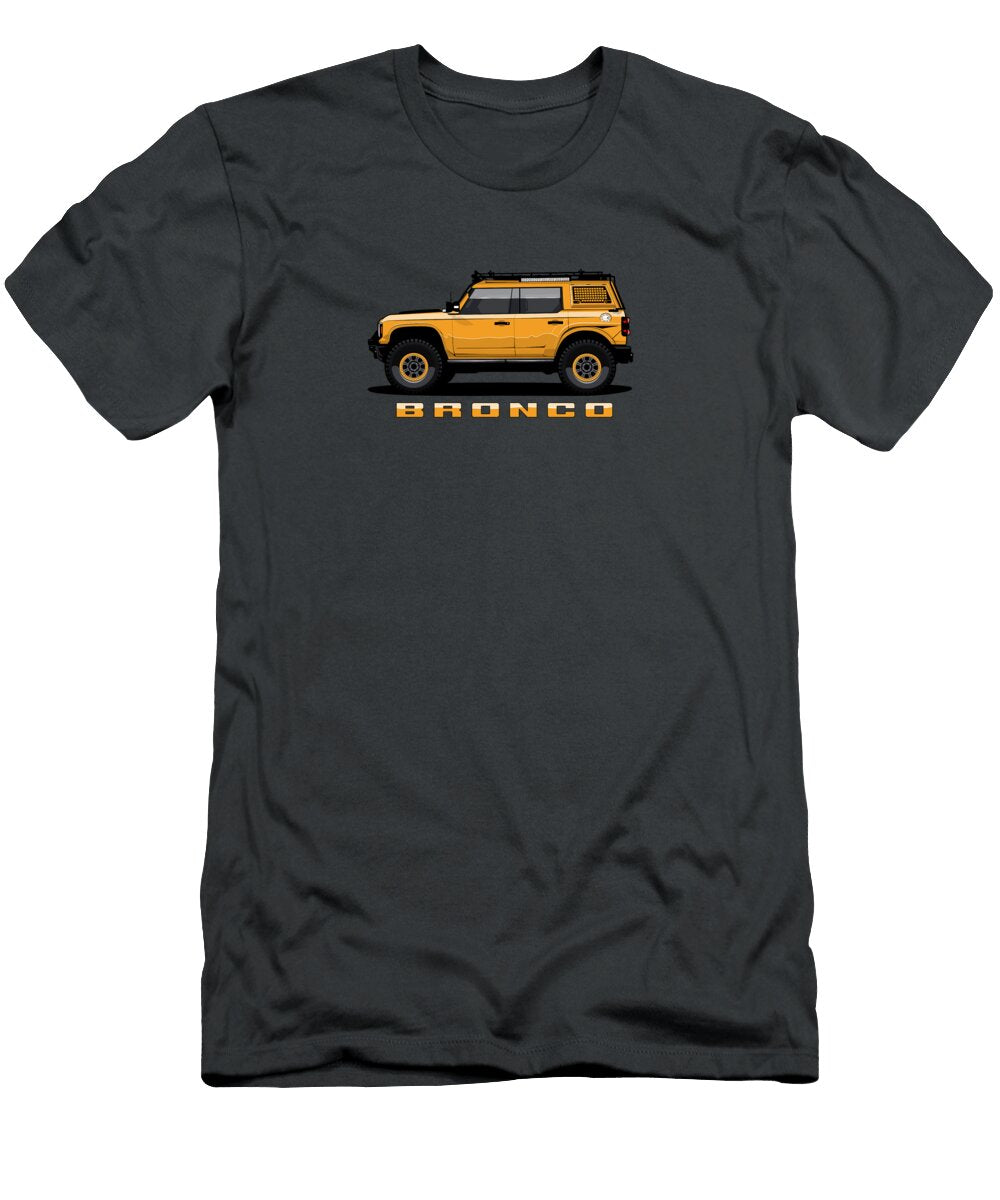 Built Wild Bronco 4x4 Overland Off Road Truck for Outdoor Enthusiasts Rifart T-Shirt