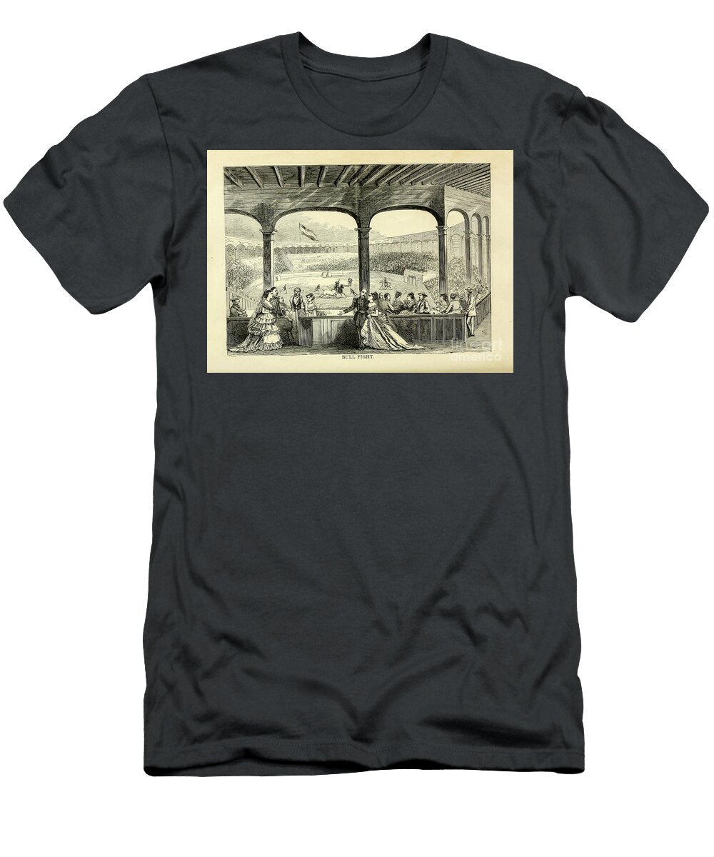 Bull Fight K1 Historic Illustrations T-Shirt