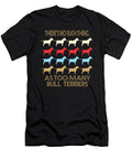 Bull Terrier Dog Vintage Retro Style Dusan Vrdelja T-Shirt