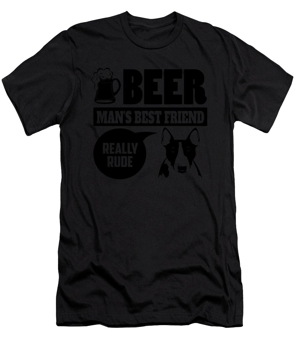 Bull Terrier Pet Dog Best Friend Quote Dusan Vrdelja T-Shirt