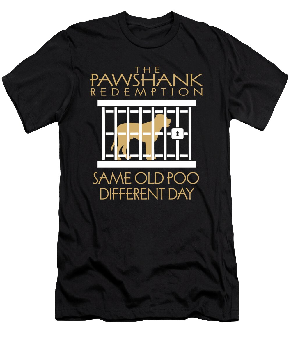 Bullmastiff Same Old Poo Different Day Dusan Vrdelja T-Shirt