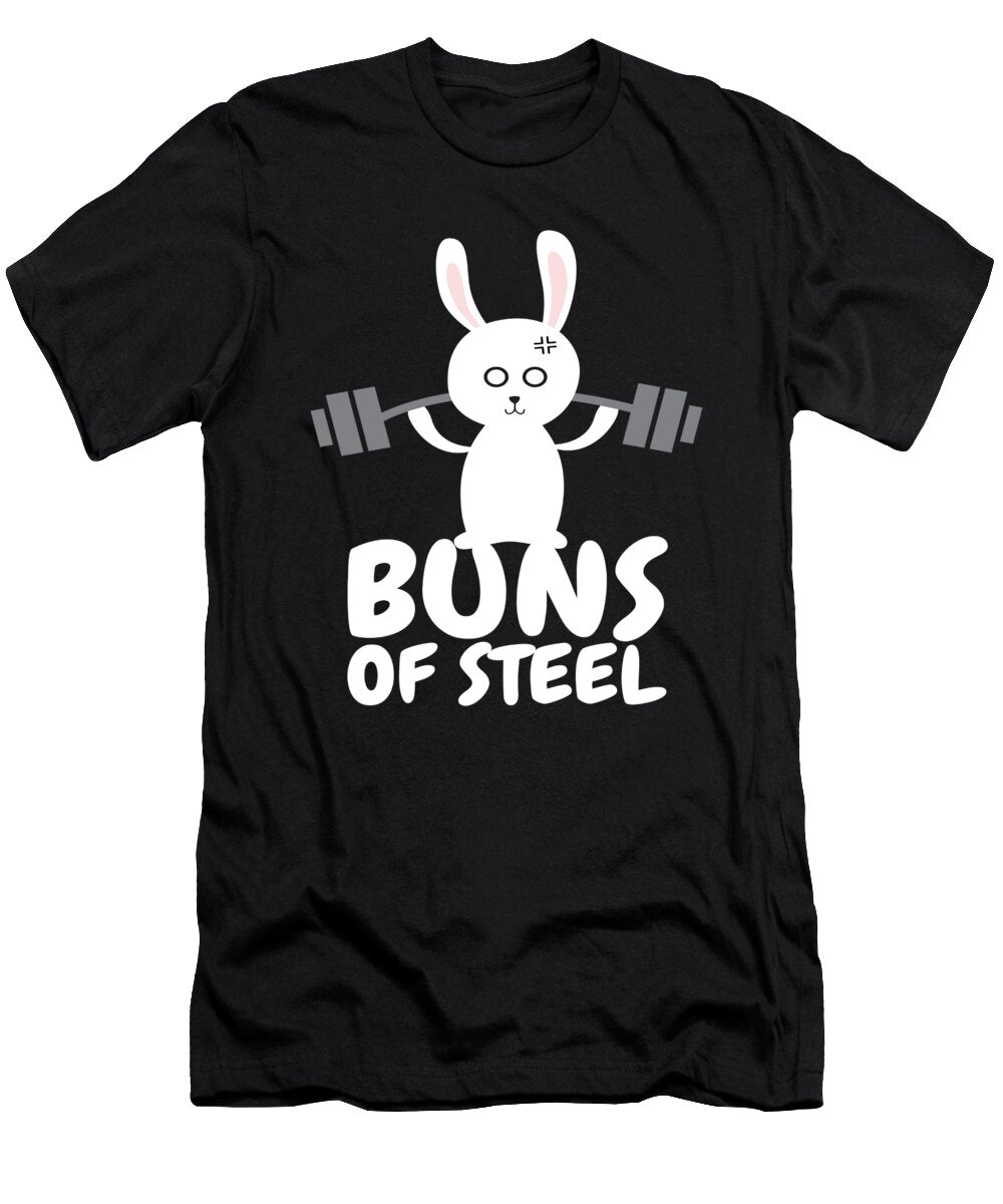 Buns of Steel Fitness Muscle Workout Mooon T-Shirt