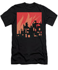 Burning Building Csa Images T-Shirt