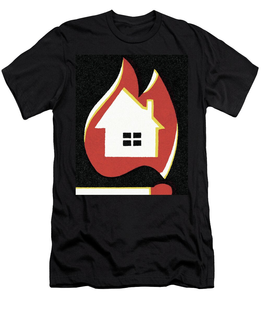 Burning House Csa Images T-Shirt
