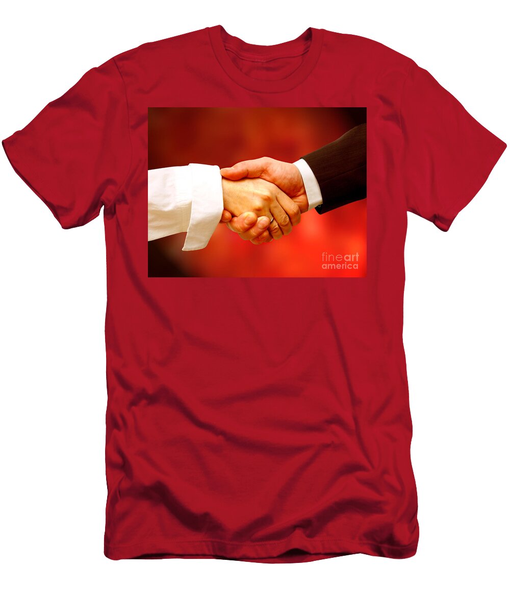 Business Handshake Michal Bednarek T-Shirt