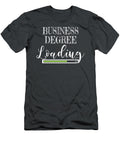 Business School Student Gift Business Degree Loading Gift James C T-Shirt