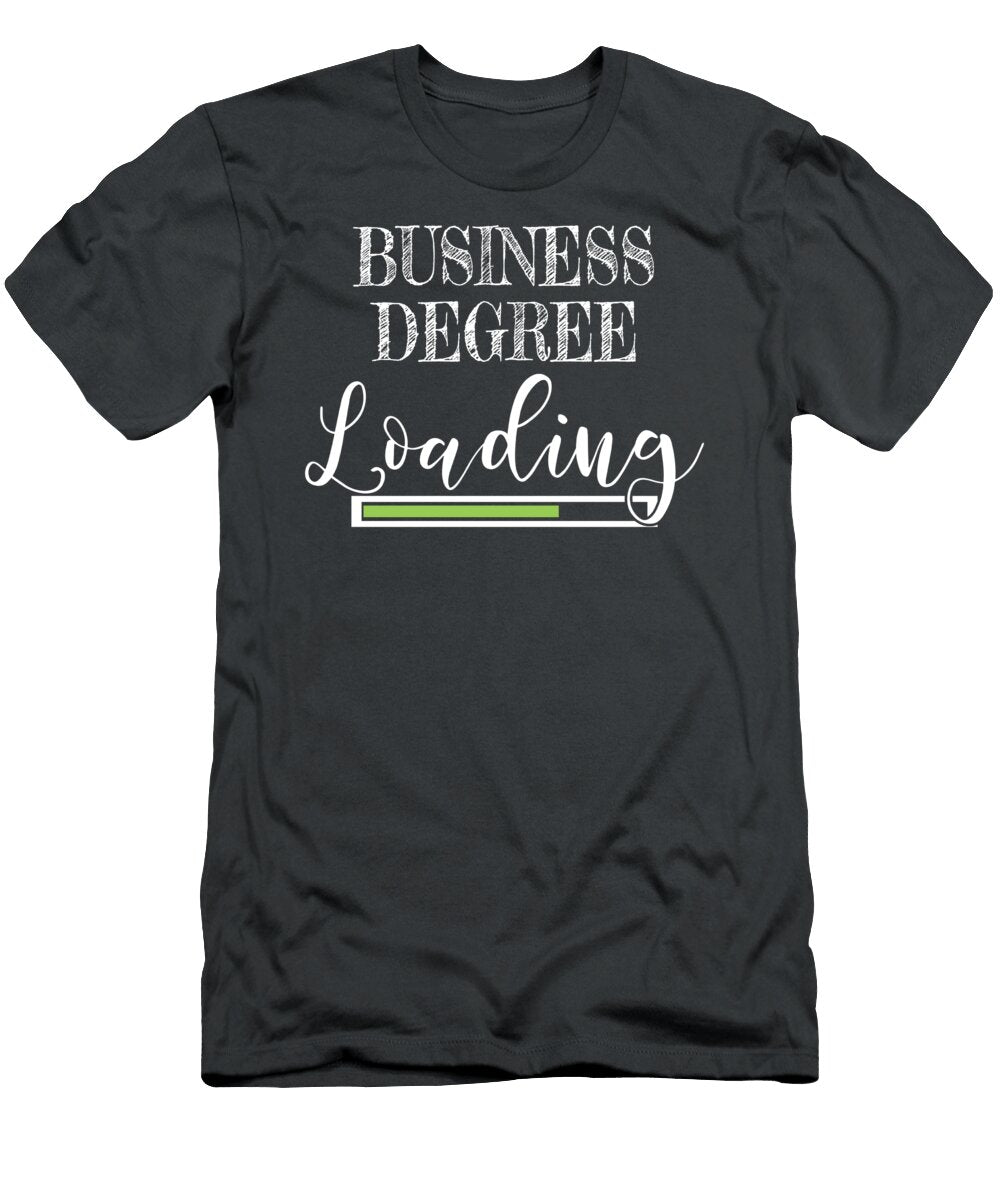 Business School Student Gift Business Degree Loading Gift James C T-Shirt