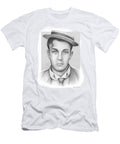 Buster Keaton Portrait with Hat Greg Joens T-Shirt