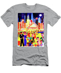 Busy Nightlife in New York City United Ikon Ikon Images T-Shirt