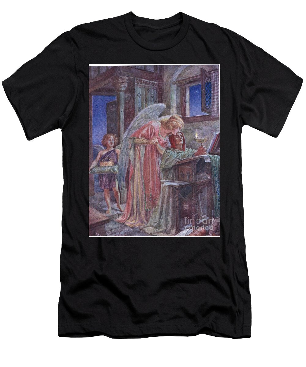 But All the Worlds Coarse Illustration From Rabbi Ben Ezra By Robert Browning Bernard John Partridge T-Shirt