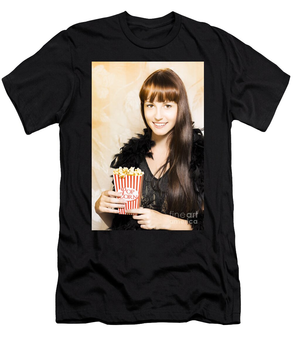 Buttered Popcorn At Showtime Ryan Jorgensen T-Shirt