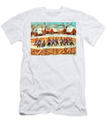 Buy Original Hockey Rink Paintings Prints and Products C Spandau Canadian Art Best Montreal Scenes Carole Spandau T-Shirt