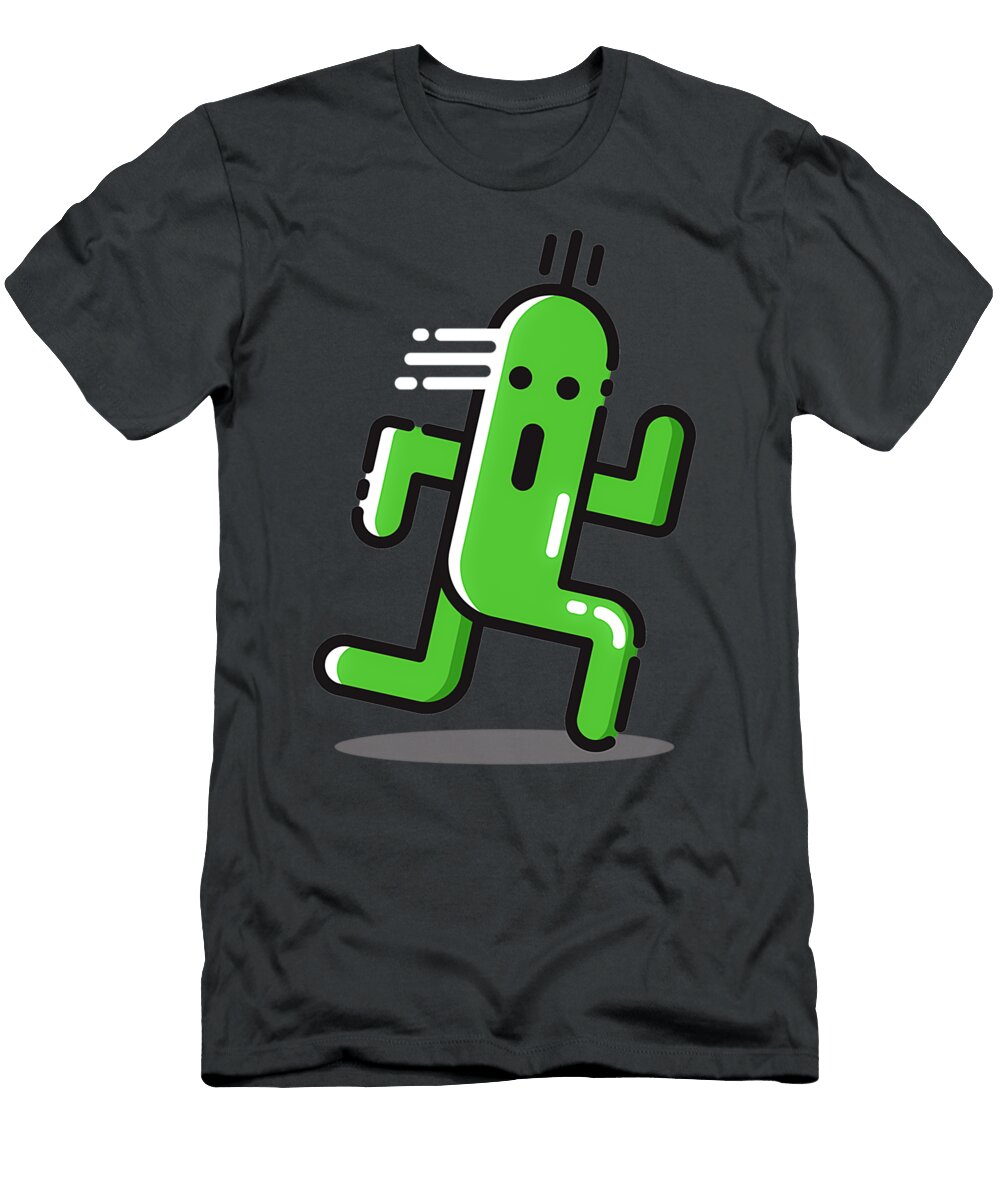 Cactuar Final Fantasy Sebastian Ross T-Shirt