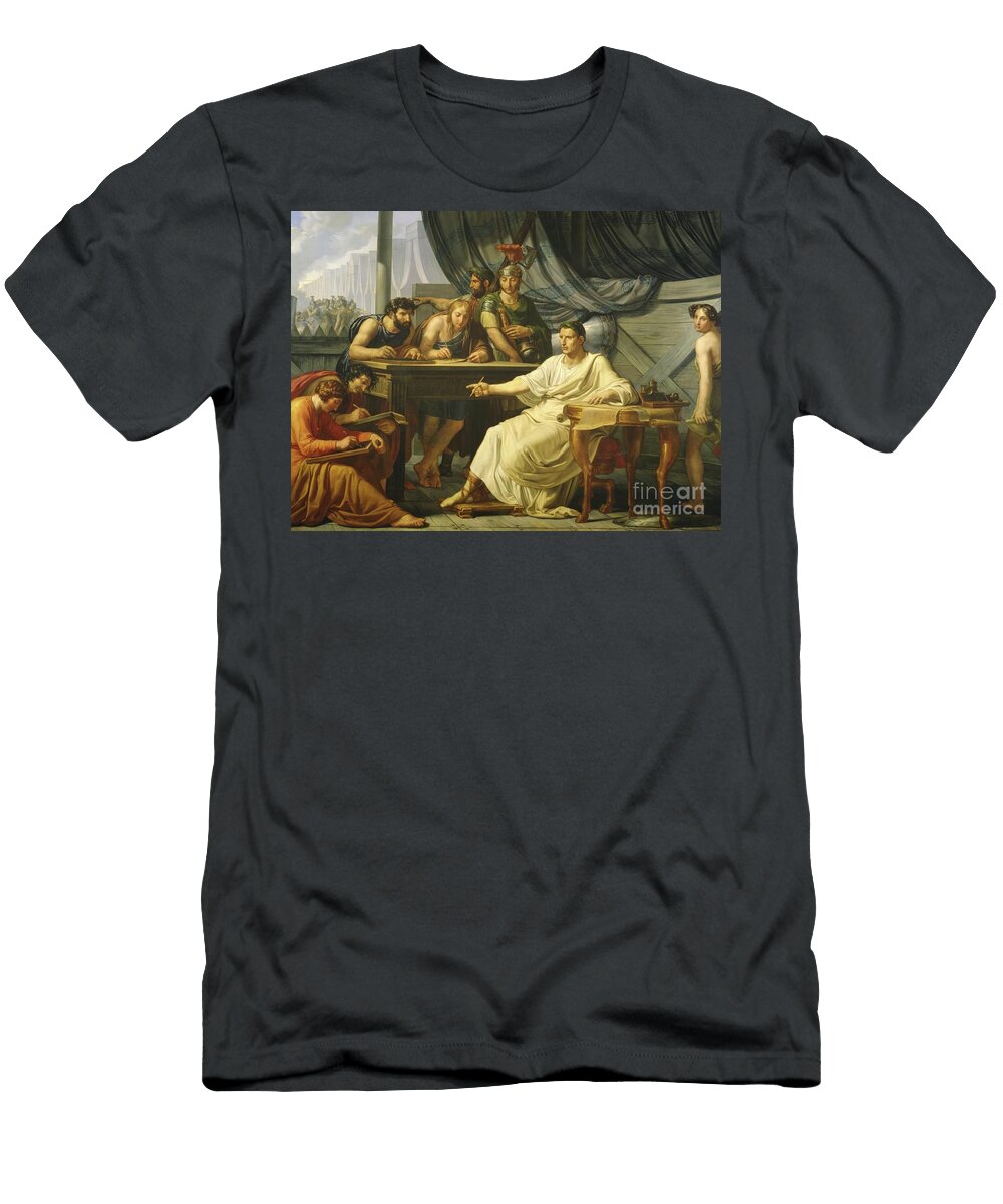 Caesar Dictating His Commentaries Pelagio Palagi T-Shirt