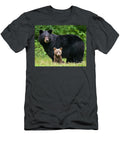 Calendar Black Bear and Cub Timothy Flanigan T-Shirt