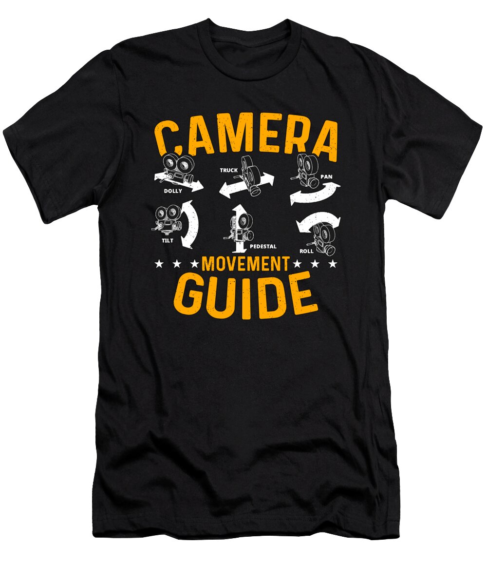 Camera Operator Camera Movement Guide Video Shoots Tshirtconcepts Marvin Poppe T-Shirt