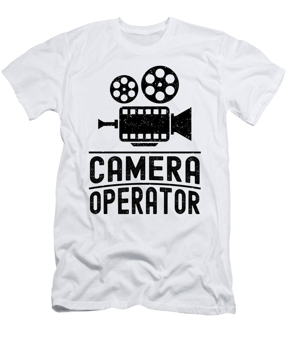 Camera Operator Loves Filmmaker Camera Operators Tshirtconcepts Marvin Poppe T-Shirt