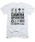 Camera Operator Loves Movie Maker Camera Operator Tshirtconcepts Marvin Poppe T-Shirt