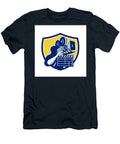 Cameraman Vintage Movie Camera Clapboard Shield Retro Aloysius Patrimonio T-Shirt