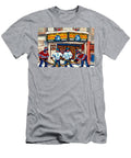 Canadian Art Montreal Pool Room Winter Street Hockey Hockey Quebec Artiste Peintre Carole Spandau Carole Spandau T-Shirt
