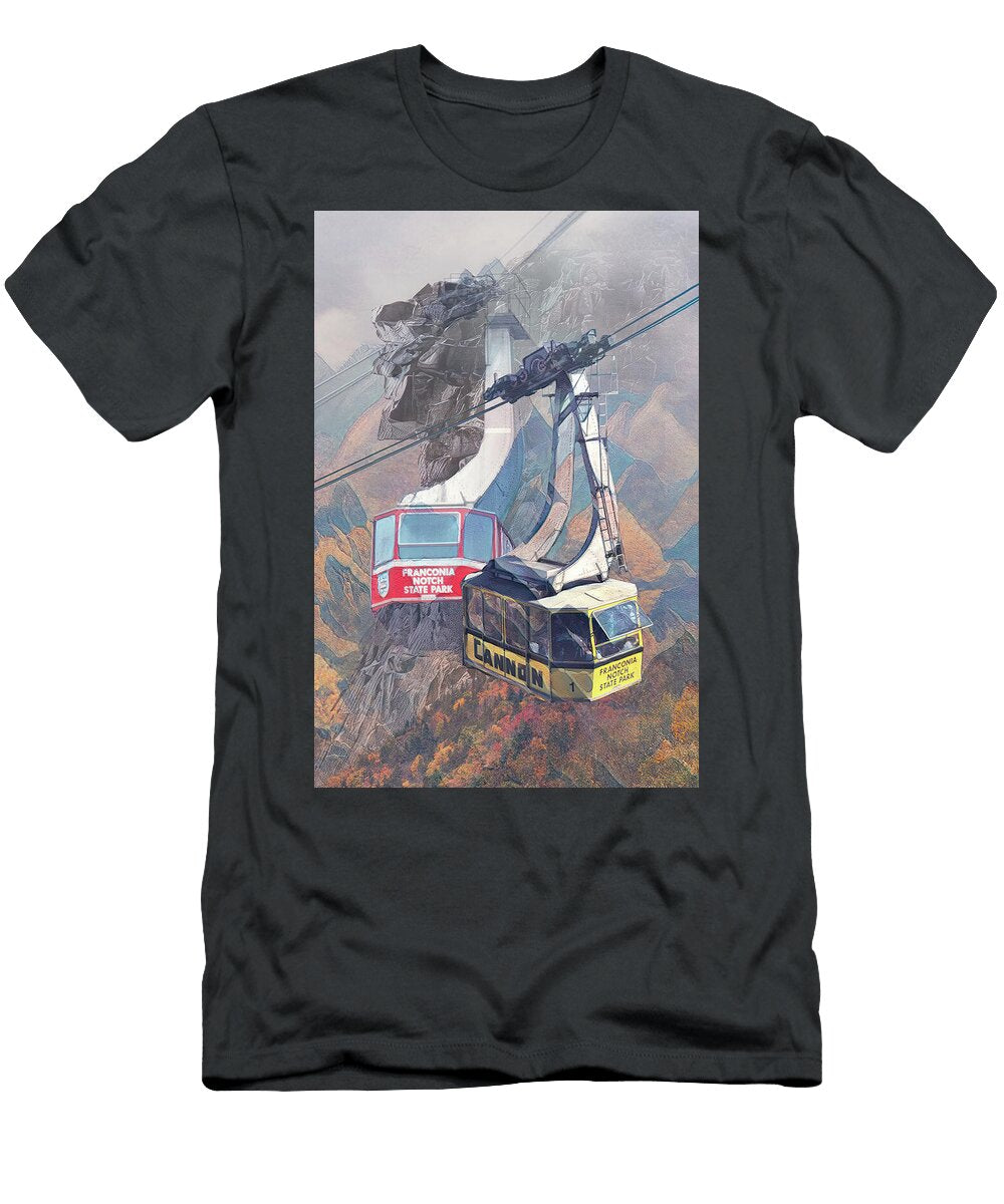 Cannon Tramway Final Season White Mountain Images T-Shirt