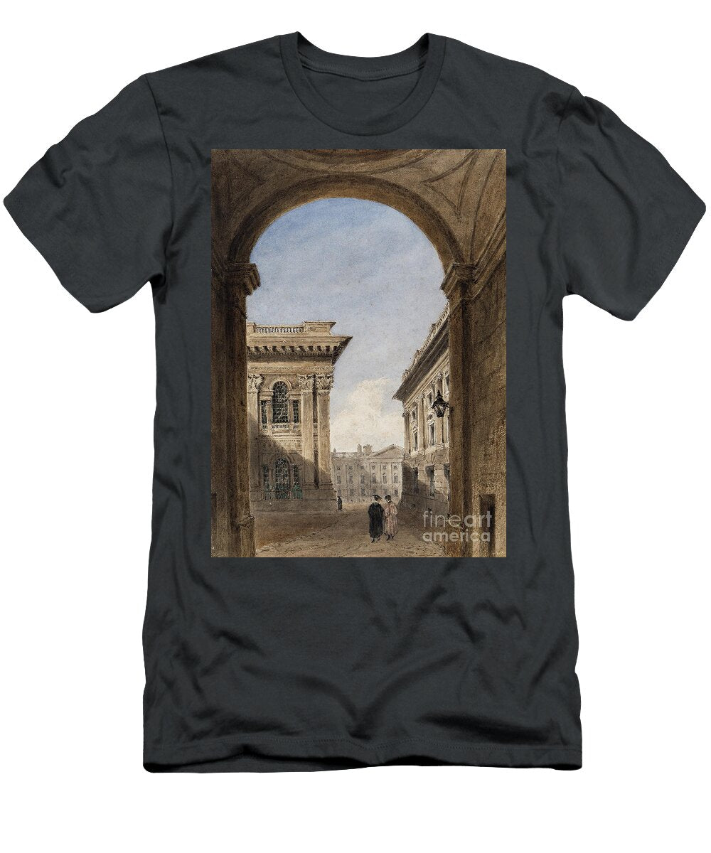 Canterbury Gate and Christ Church Quad Oxford 1833 Joseph Murray Ince T-Shirt