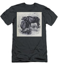 Cape Buffalo Syncerus Caffer M4 Historic Illustrations T-Shirt