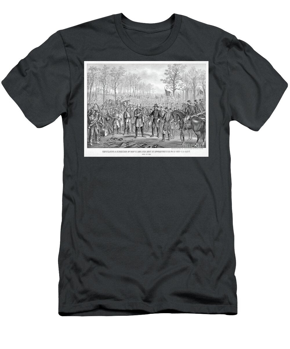 Capitulation and Surrender of Robert E Lee and His Army At Appomattox American School T-Shirt