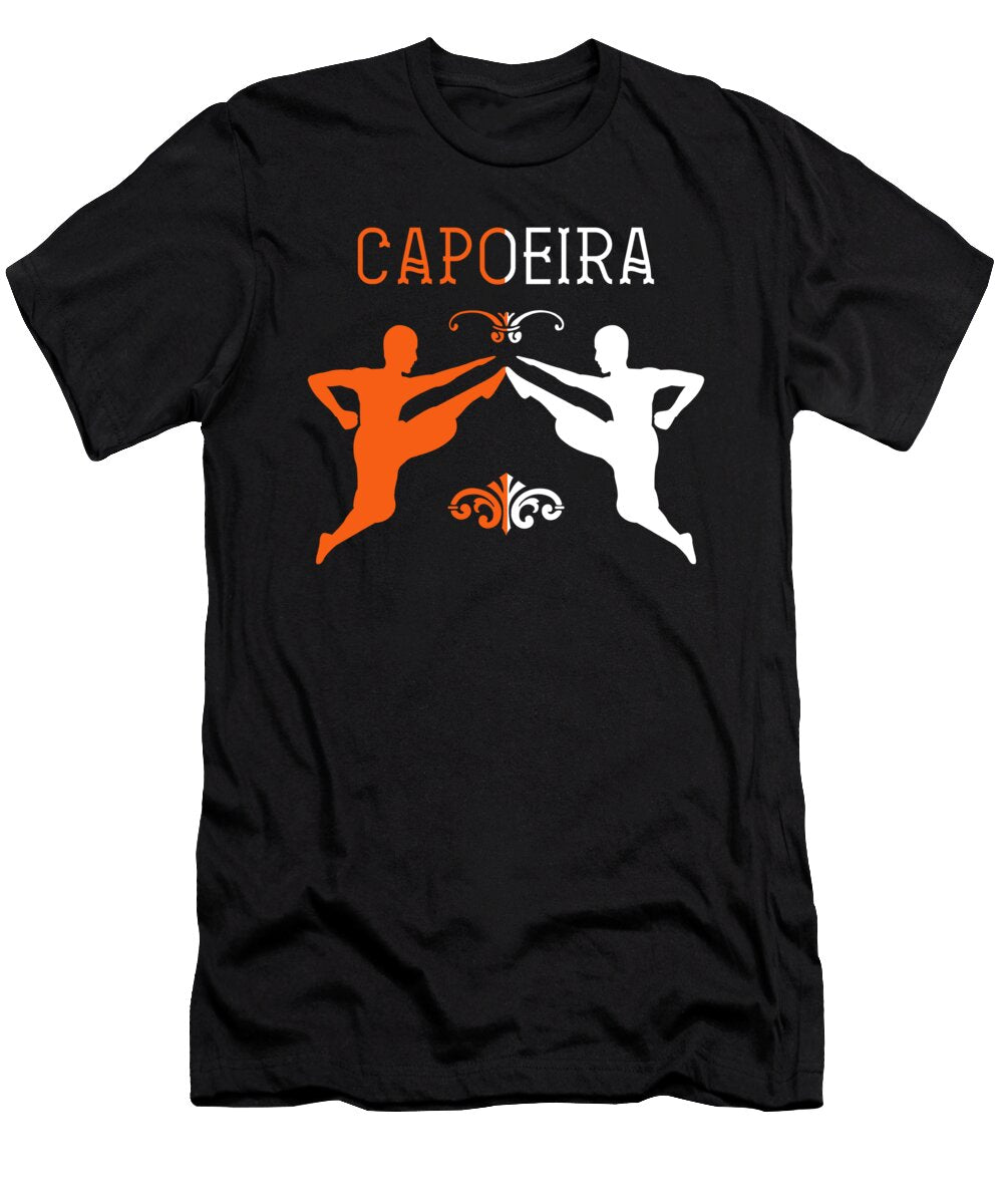 Capoeira Brazilian African Dancer Fighter Fight Gift Thomas Larch T-Shirt