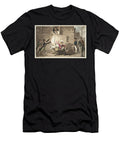 Capping a Proctor or Oxford Bull Dogs Detecting Brazen Smugglers From the English Spy Isaac Robert Cruikshank T-Shirt