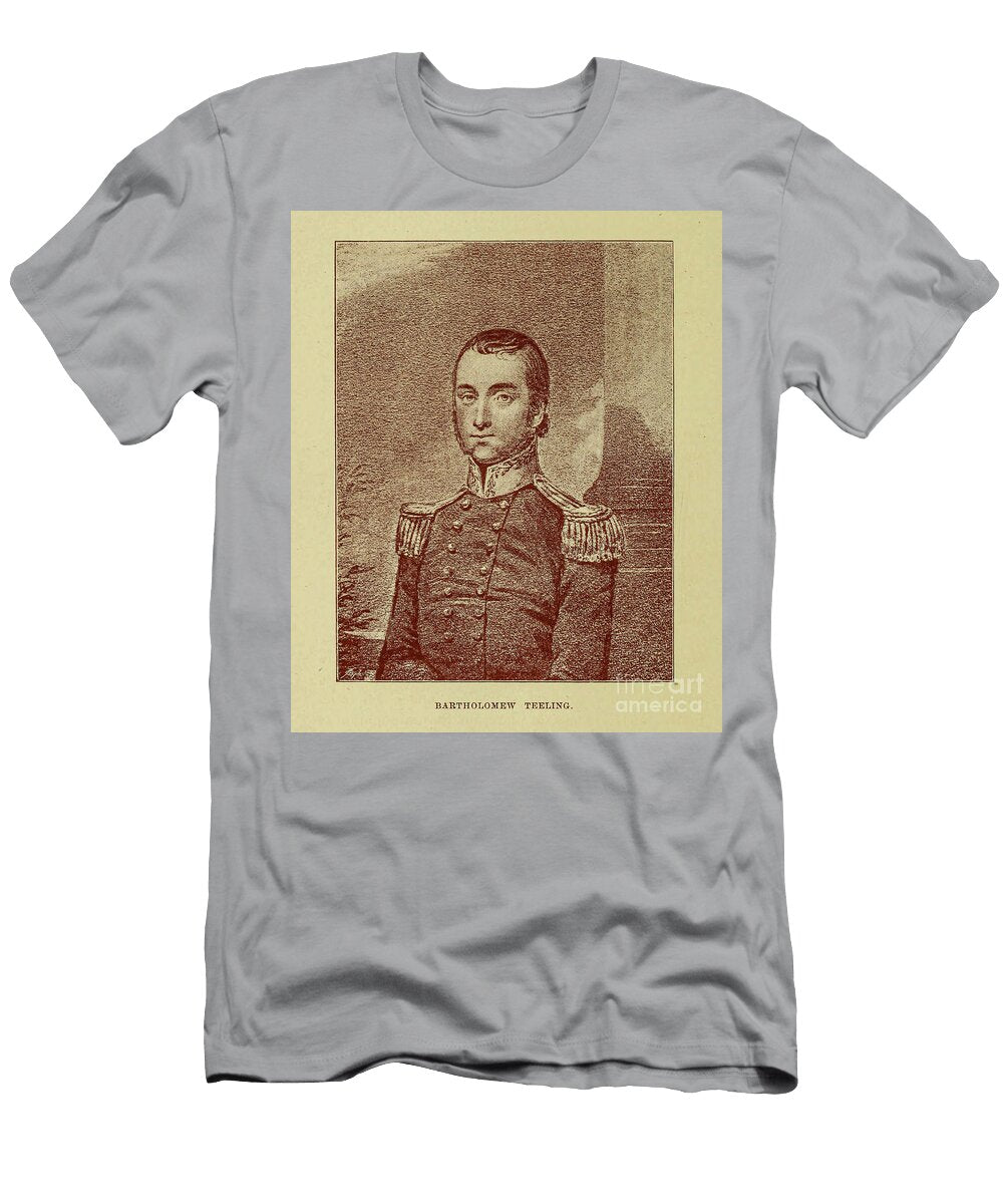 Captain Bartholomew Teeling K Historic Illustrations T-Shirt