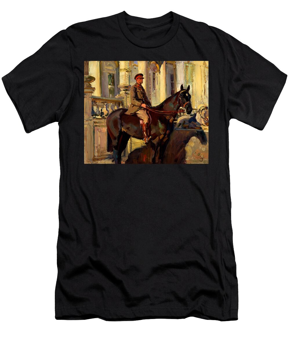 Captain Prince Antoine of Orleans and Braganza Alfred Munnings T-Shirt