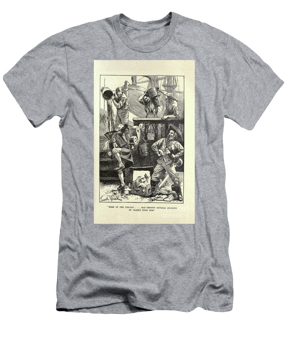 Captain Snelgrave and the Pirates G2 Historic Illustrations T-Shirt