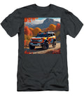 Car Ford Bronco Raptor with Vibrant Autumn Foliage Destiney Sullivan T-Shirt