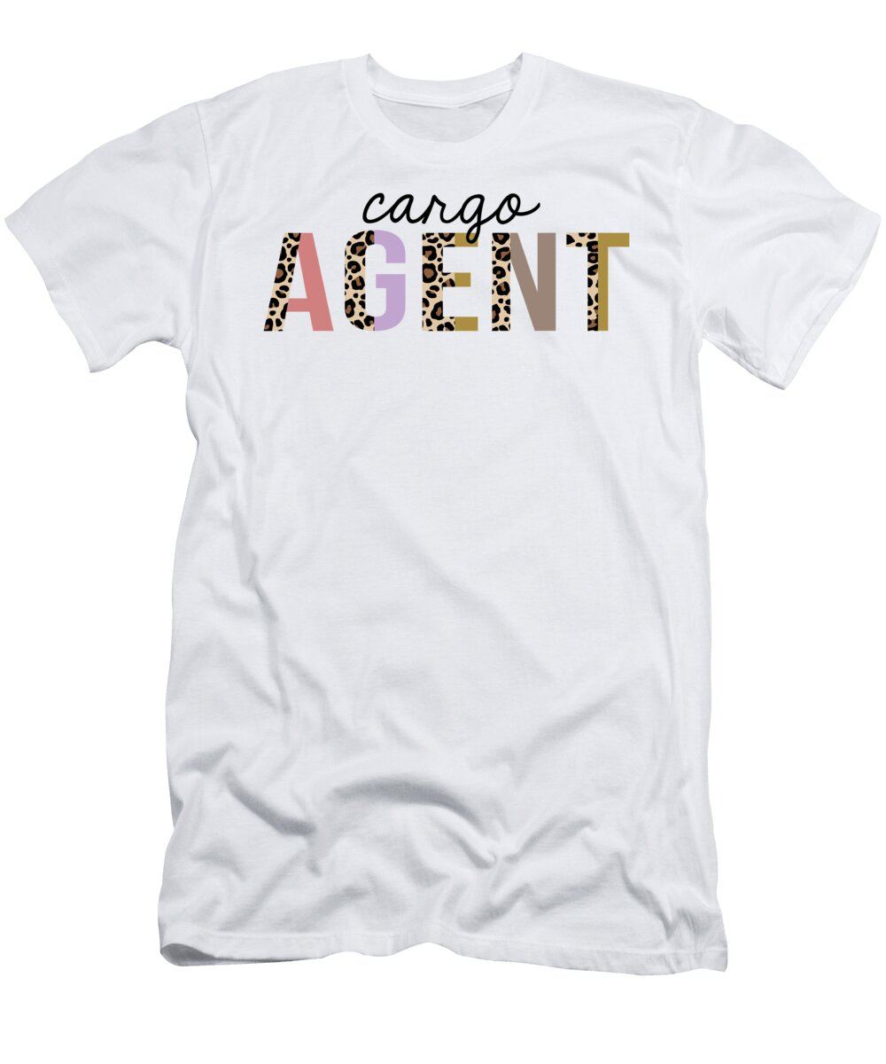 Cargo Agent Leopard Print Funny Jensen Cena T-Shirt