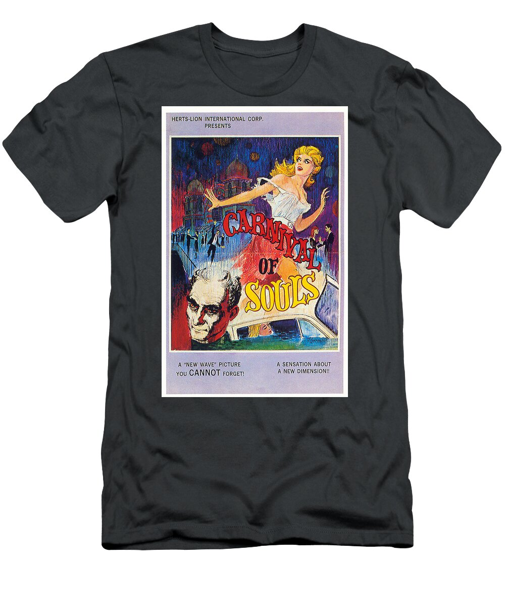 Carnival of Souls Movie Poster 1962 Stars on Art T-Shirt