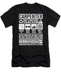 Carpenter Sarcasm Funny Gift Carpenter Manuel Schmucker T-Shirt