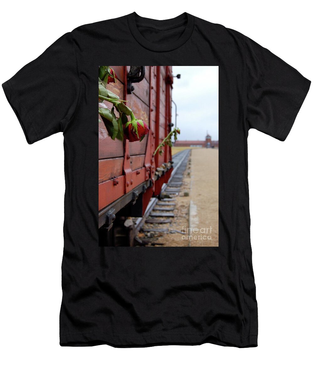 Carriage Auschwitz Ii Birkenau Owicim Poland Photo Unknown T-Shirt