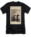 Carte De Visite By Morgan Bolles of New London Conn Two Cadets a Sergeant Left and Private Pose Wi Artistic Rifki T-Shirt